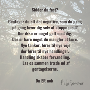Jeg sidder fast Sidder du fast