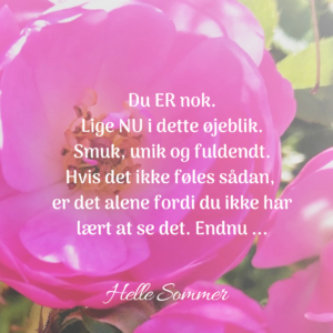 Tag dig kærligt af dig selv